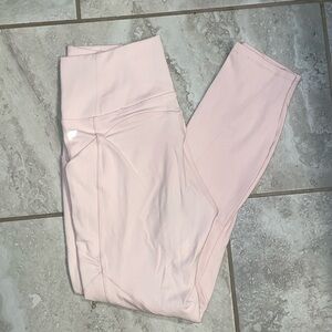 Fabletics Light Pink Pure Luxe Leggings